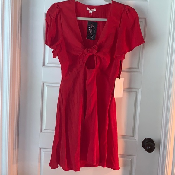 Cotton Candy Dresses & Skirts - Fit & Flare Red Dress